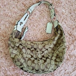 Coach Signature Hobo Bag
